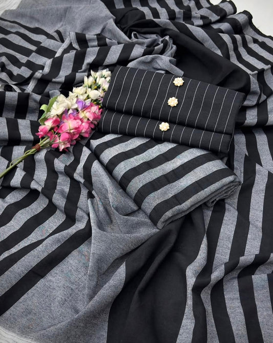 3pc Marina Wool Shawl Dress